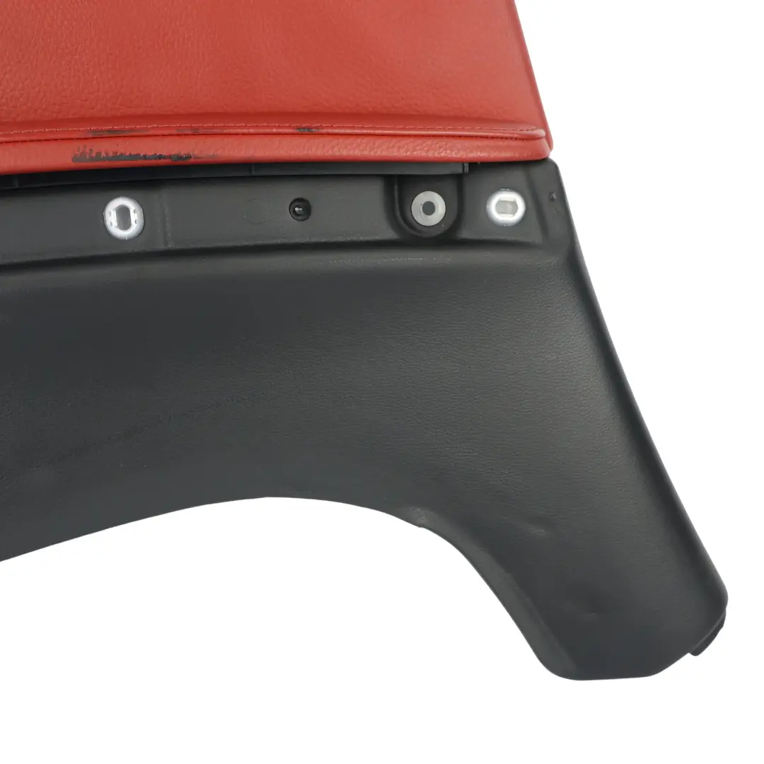 BMW E93 Door Card Rear Panel Leather Coral Red Left N/S 9167915 - SKU 7154589-1 - Part number 7154589
