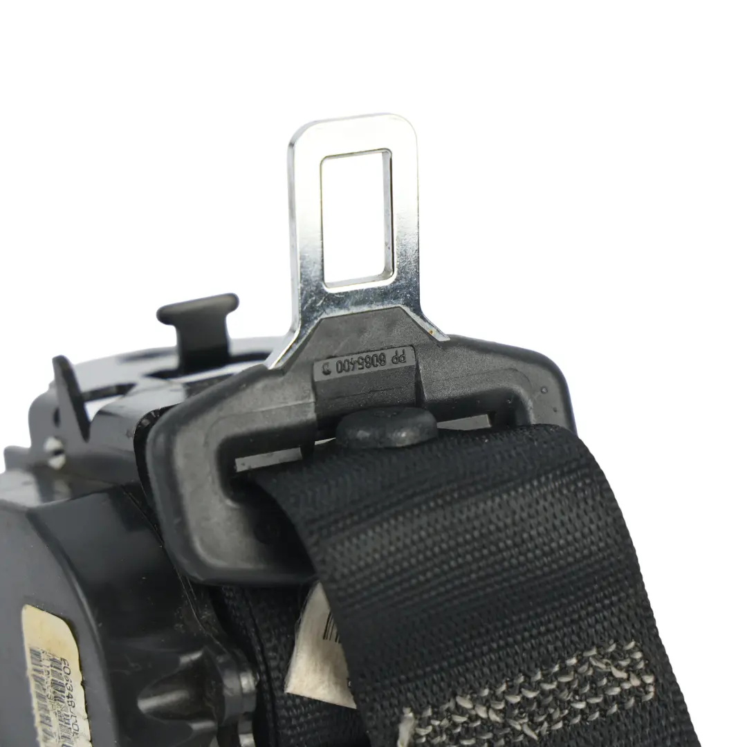 BMW X5 E70 Rear Third Row Upper Seatbelt Safety Belt Right O/S Black - SKU 7161654-1 - Part number 7161654