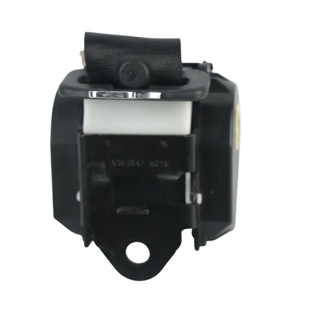 BMW X5 E70 Rear Third Row Upper Seatbelt Safety Belt Right O/S Black - SKU 7161654-1 - Part number 7161654
