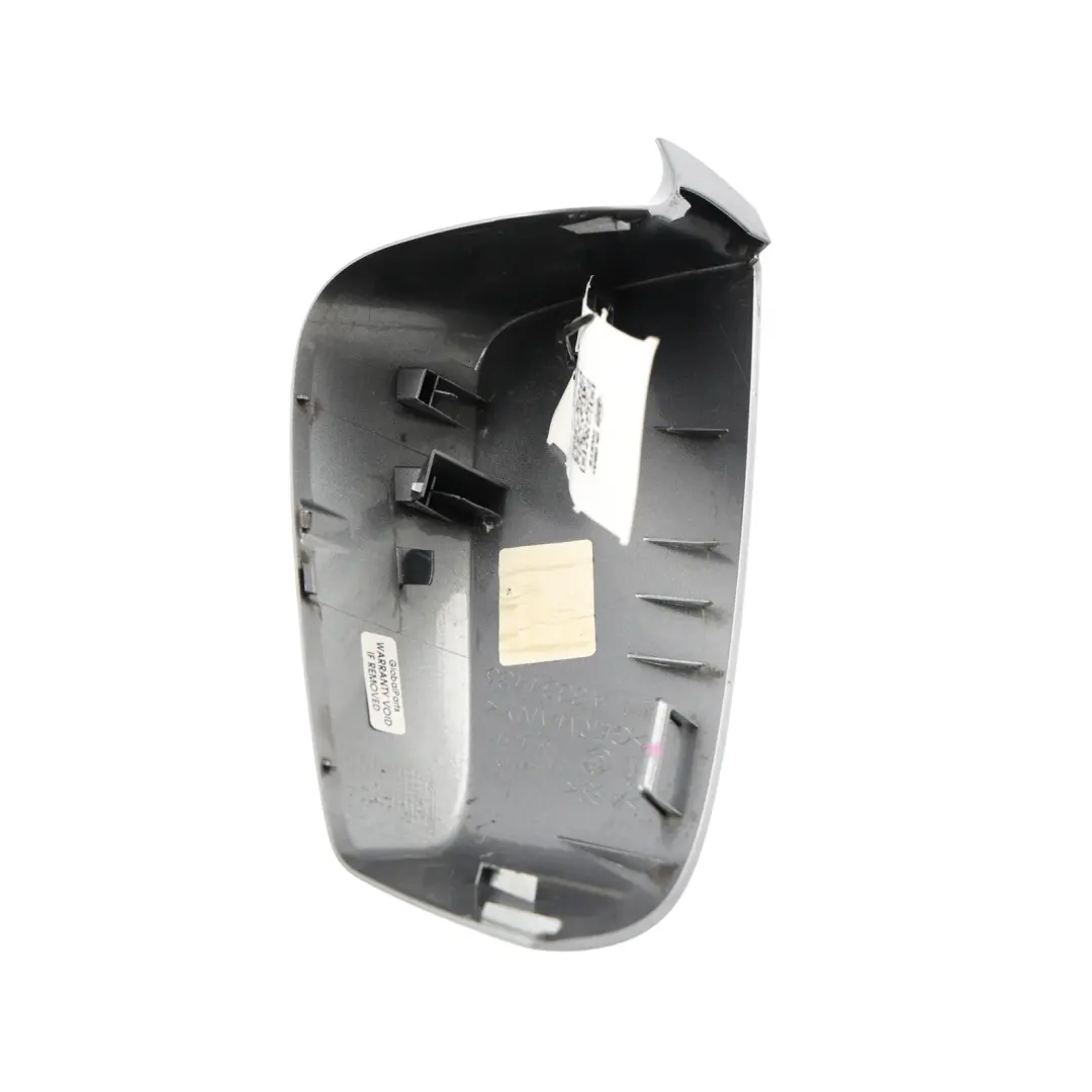 Wing Mirror Cover Cap Left N/S Spacegrau Metallic - A52 to BMW F10 F12 with Part number 7187431 BMW F10 F12 Wing Mirror Cover Cap Left N/S Spacegrau Metallic - A52 - SKU 7187431-SCG - Part number 7187431