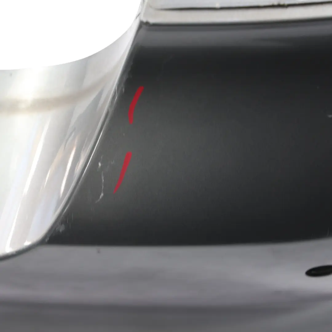 BMW E91 LCI Touring Rear Bumper Trim Panel Spacegrau Grey Metallic - A52 - SKU 7202697-SCG - Part number 7202697
