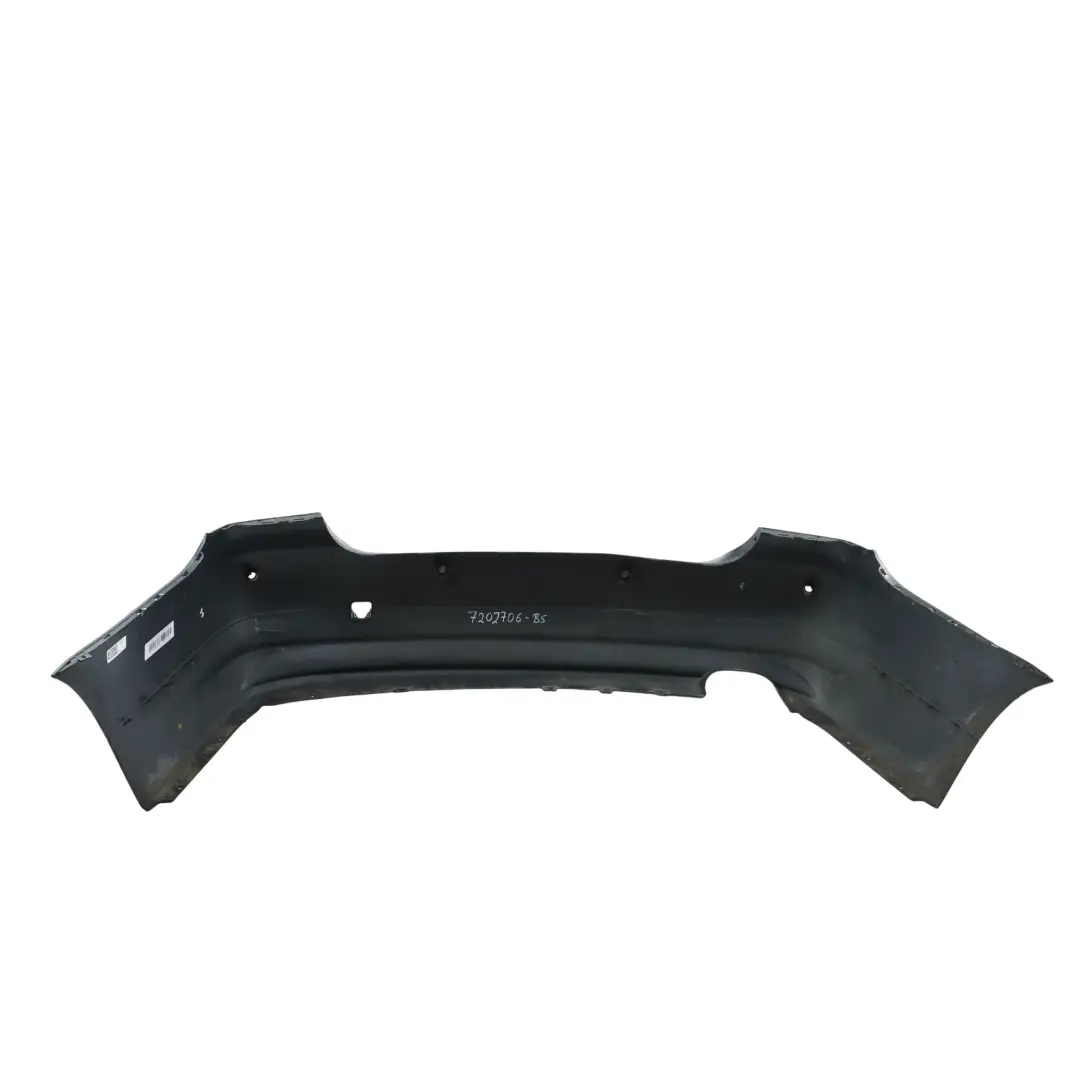 Bumper M Sport PDC Black Sapphire Metallic - 475 to BMW E90 LCI Rear with Part number 7202706 BMW E90 LCI Rear Bumper M Sport PDC Black Sapphire Metallic - 475 - SKU 7202706-BS - Part number 7202706