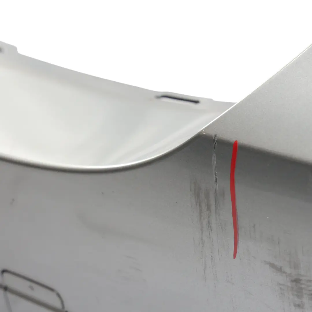 Bumper Trim Panel Spacegrau Grey Metallic - A52 to BMW E91 LCI Touring Rear with Part number 7202707 BMW E91 LCI Touring Rear Bumper Trim Panel Spacegrau Grey Metallic - A52 - SKU 7202707-SCG - Part number 7202707