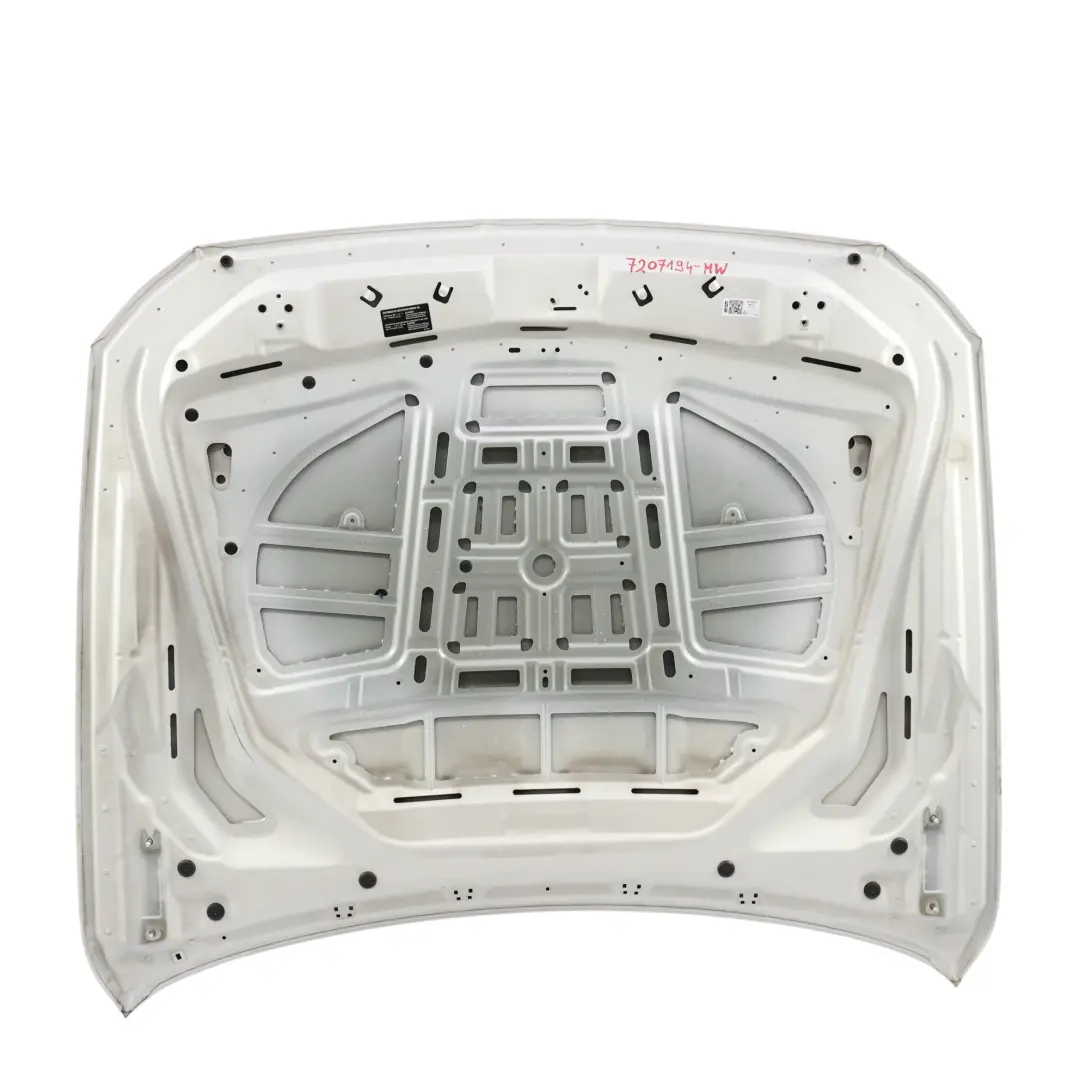 Maska Pokrywa Silnika Aluminiowa Mineral White Biały Metalik - A96 do BMW F10 o numerze 7207194 BMW F10 Maska Pokrywa Silnika Aluminiowa Mineral White Biały Metalik - A96 - SKU 7207194-MW - Numer Części 7207194