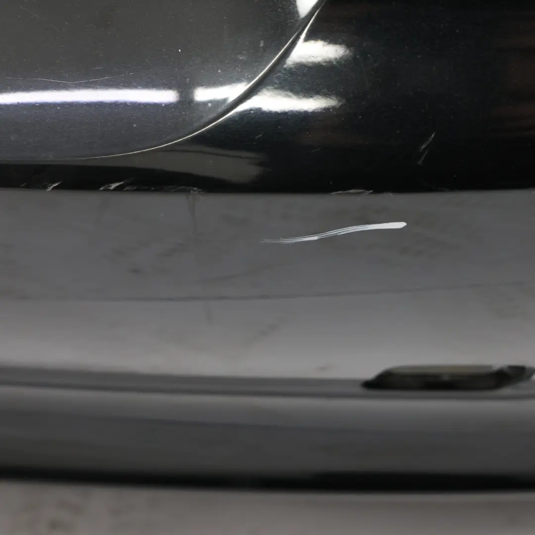 BMW E82 E88 Coupe Cabrio Rear Bumper Black Sapphire Metallic - 475 - SKU 7208576-BS - Part number 7208576