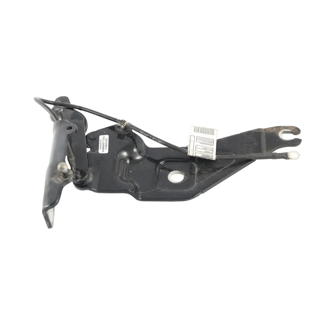 BMW X5 X6 E70 E71 Zawias Maski Prawy Czarny Szafir Metalik 475 - SKU 7208628-BS - Numer Części 7208628