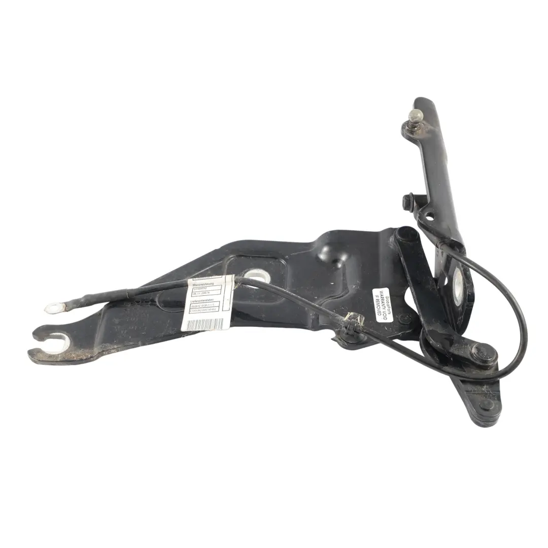 BMW X5 X6 E70 E71 Engine Hood Hinge Right O/S Black Sapphire Metallic - 475 - SKU 7208628-BS - Part number 7208628