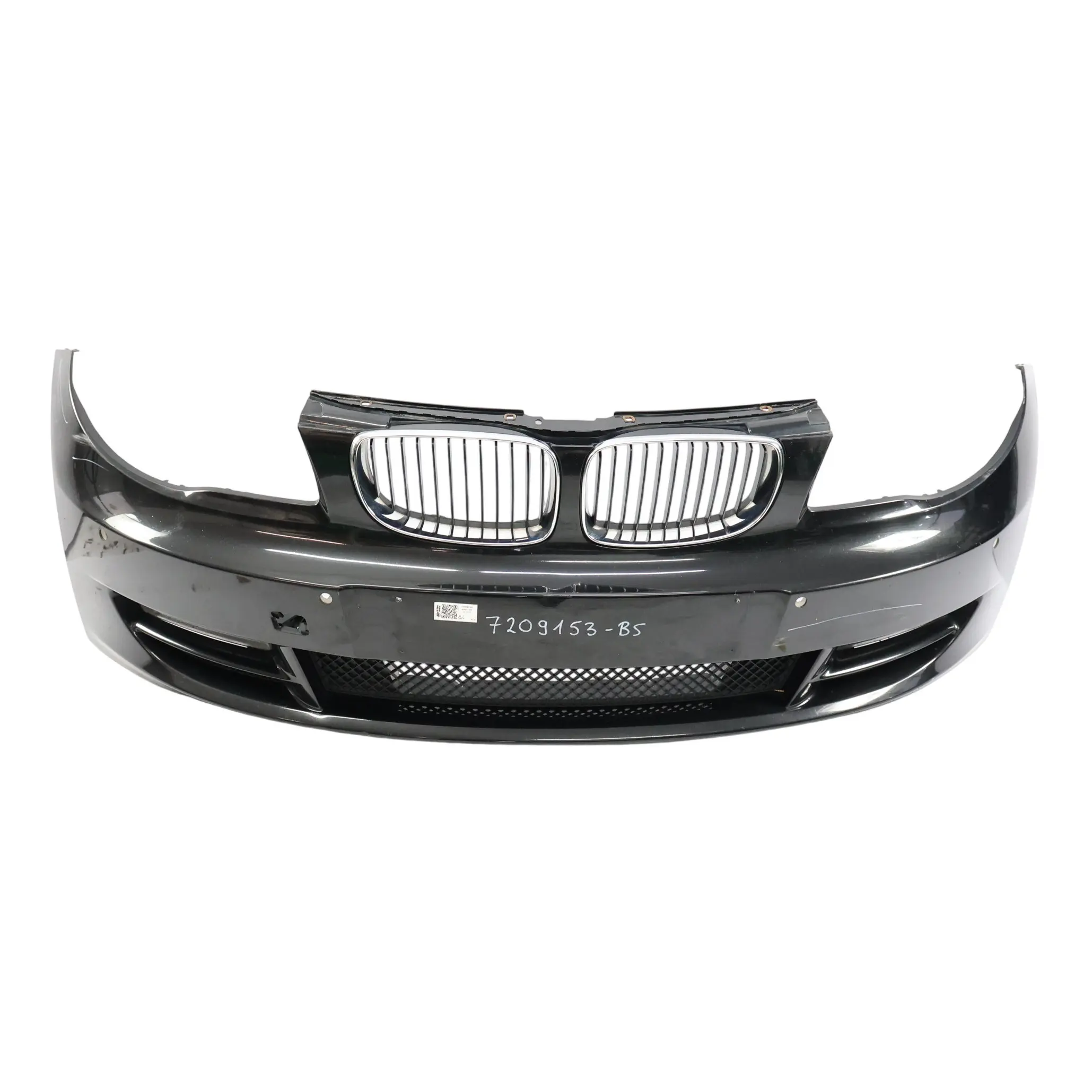 BMW E82 E88 Zderzak Przedni Black Sapphire Czarny Metalik - 475