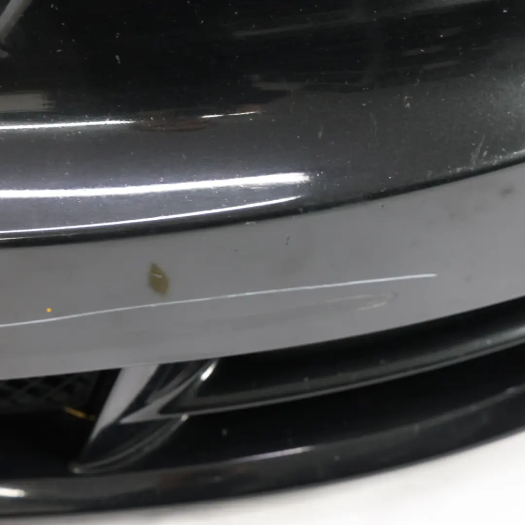 BMW E82 E88 Front Bumper Trim Panel Cover Black Sapphire Metallic - 475 - SKU 7209153-BS - Part number 7209153