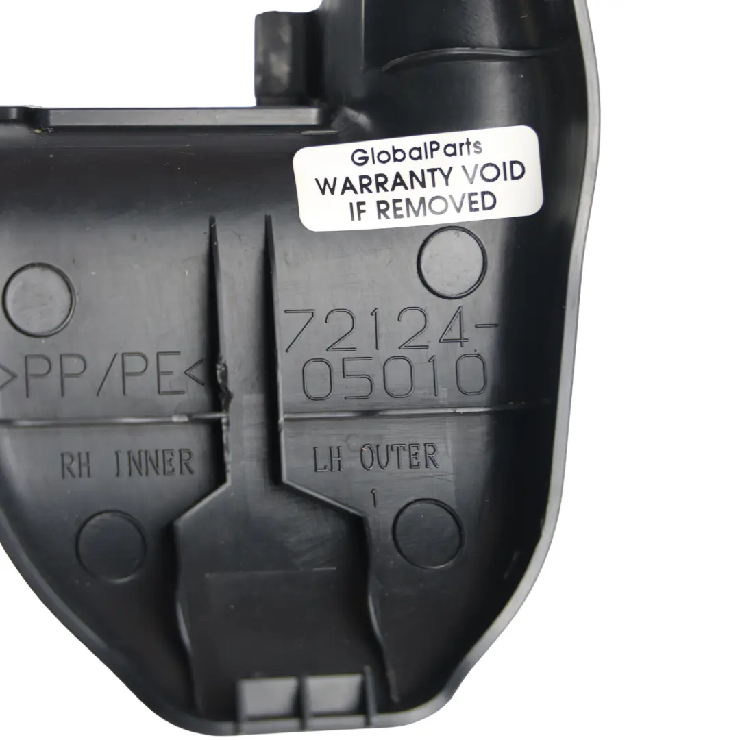 Rail Cover Trim Cap Track Bracket Front Right O/S 7212405010 to Toyota Avensis Seat with Part number 7212405010C0 Toyota Avensis Seat Rail Cover Trim Cap Track Bracket Front Right O/S 7212405010 - SKU 7212405010C0 - Part number 7212405010C0