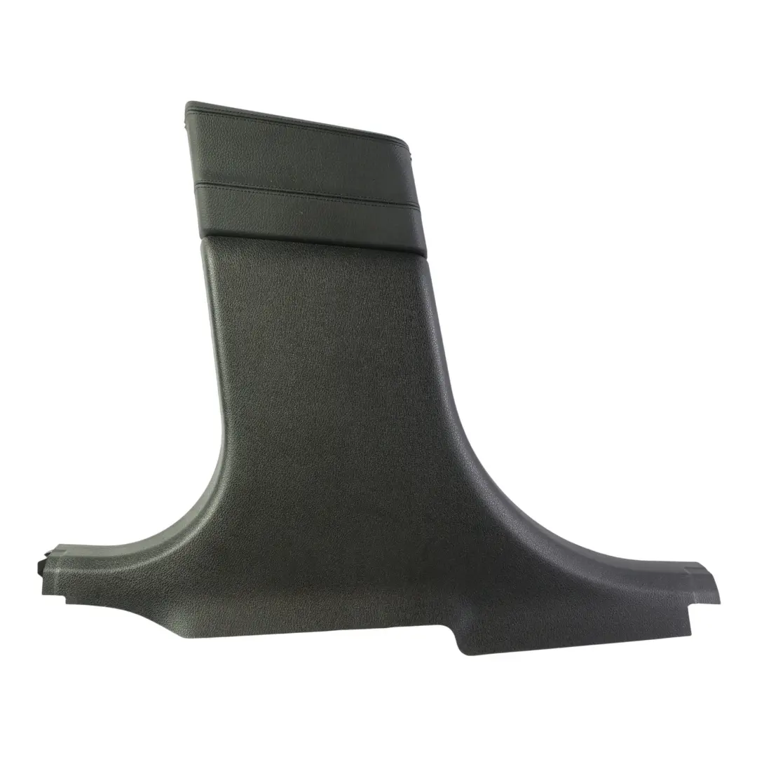 BMW F07 GT LCI B-Pillar Trim Panel Cover Bottom Left N/S Black Leather - SKU 7221697 - Part number 7221697