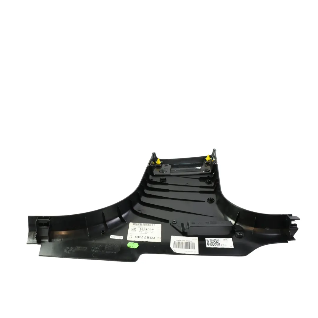 BMW F07 GT LCI Garniture Panneau Montant B Inférieur Gauche Noir Cuir - SKU 7221697 - Numéro de pièce 7221697