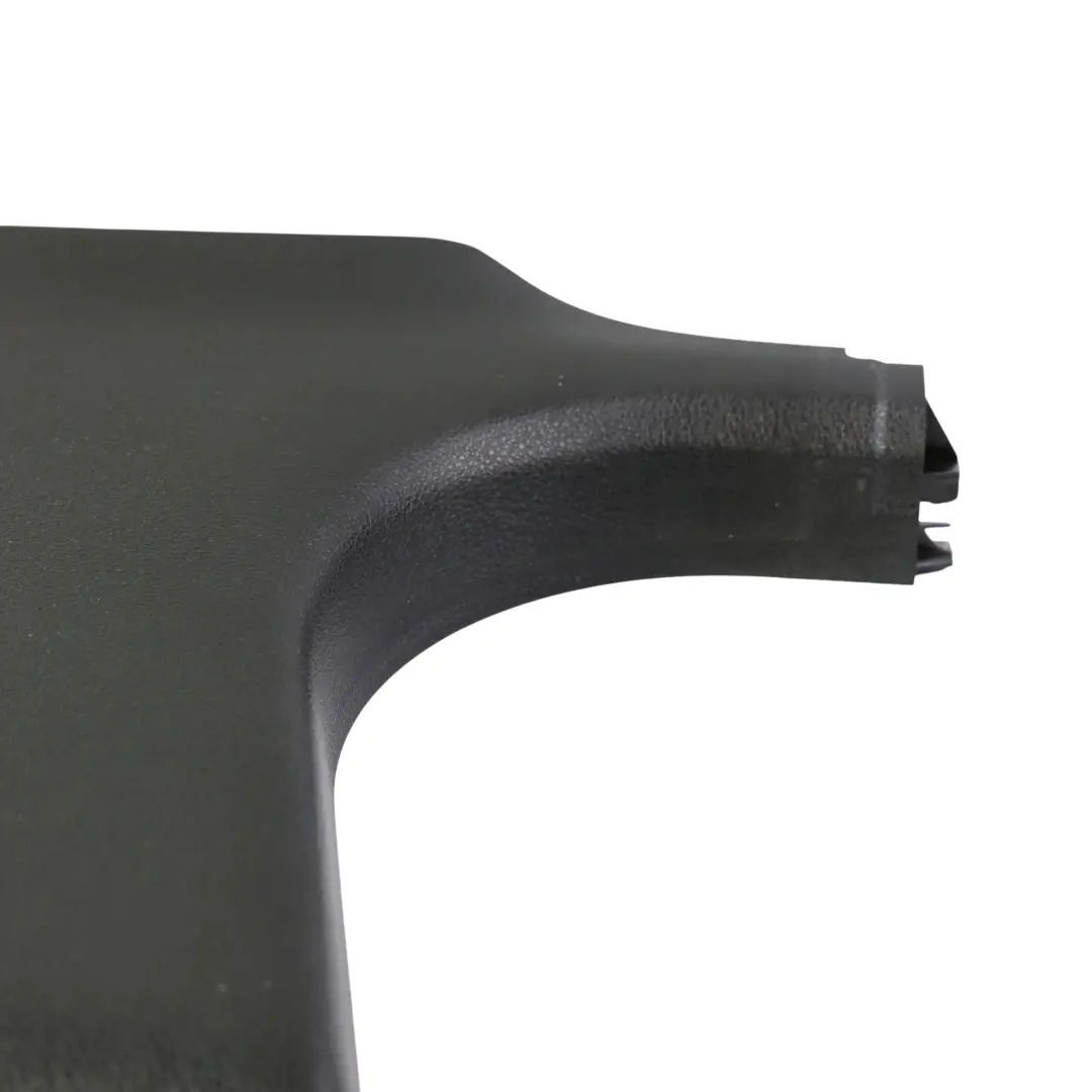 BMW F07 GT LCI B-Pillar Trim Panel Cover Bottom Left N/S Black Leather - SKU 7221697 - Part number 7221697