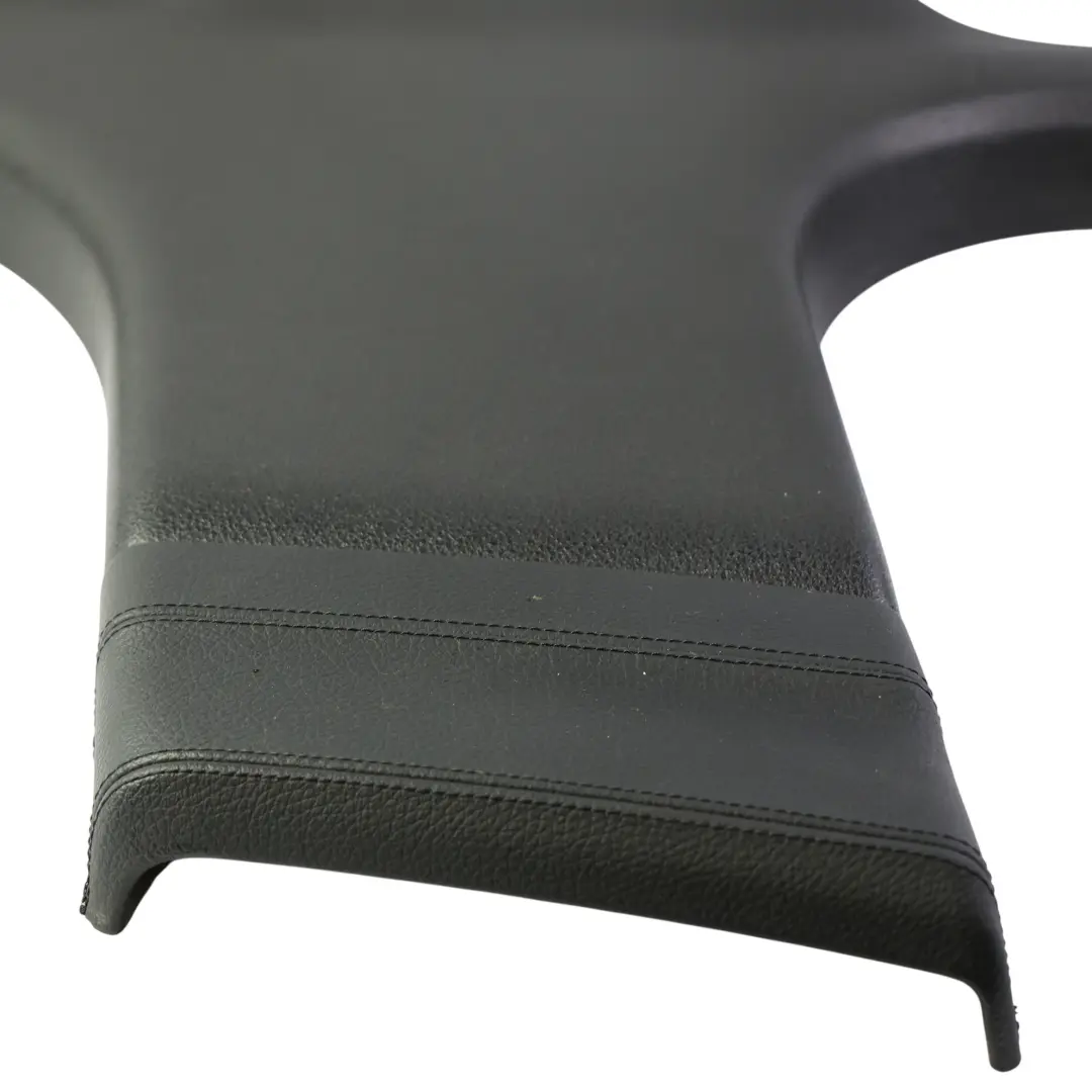 BMW F07 GT LCI B-Pillar Trim Panel Cover Bottom Left N/S Black Leather - SKU 7221697 - Part number 7221697