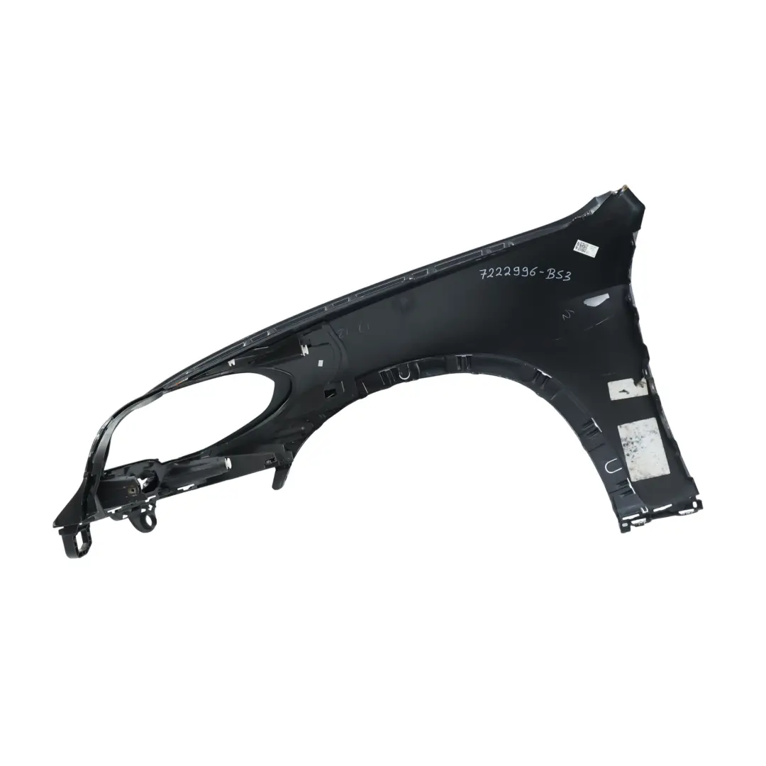 Błotnik Przedni Prawy Czarny Szafir Metalik 475 do BMW X5 E70 LCI o numerze 7222996 BMW X5 E70 LCI Błotnik Przedni Prawy Czarny Szafir Metalik 475 - SKU 7222996-BS3 - Numer Części 7222996