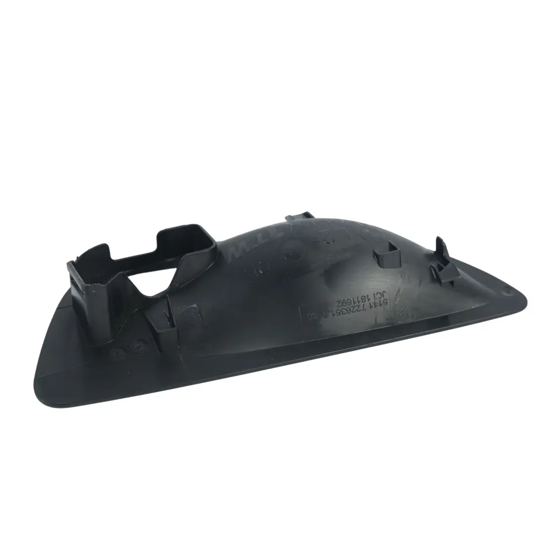 BMW F10 F11 Copertura Maniglia Interna Porta Nero Sinistra 7226351 - SKU 7226369-1 - Numero di parte 7226369