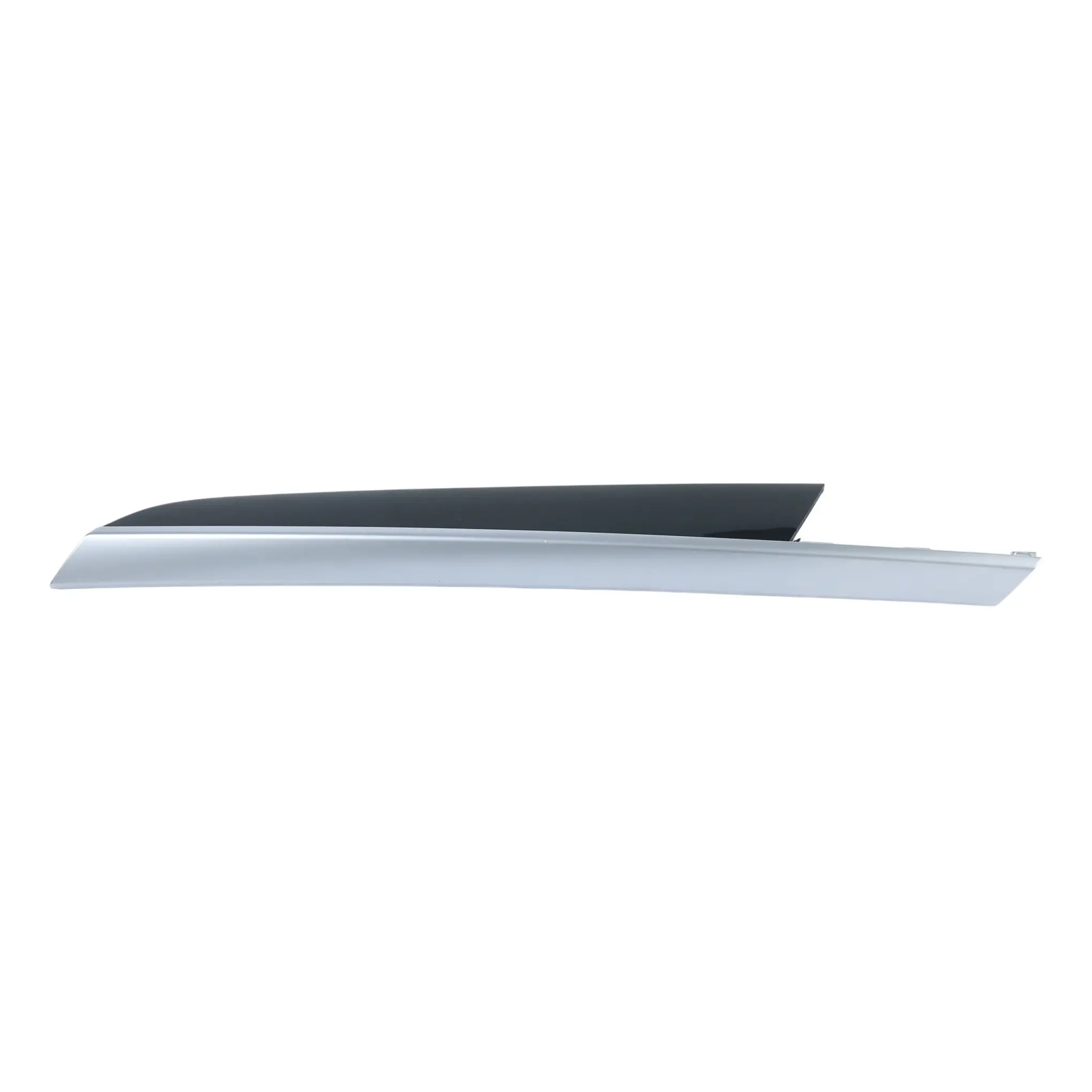 BMW X6 E71 Front Door Trim Strip Cover Left N/S Side Silver/Black 7227173