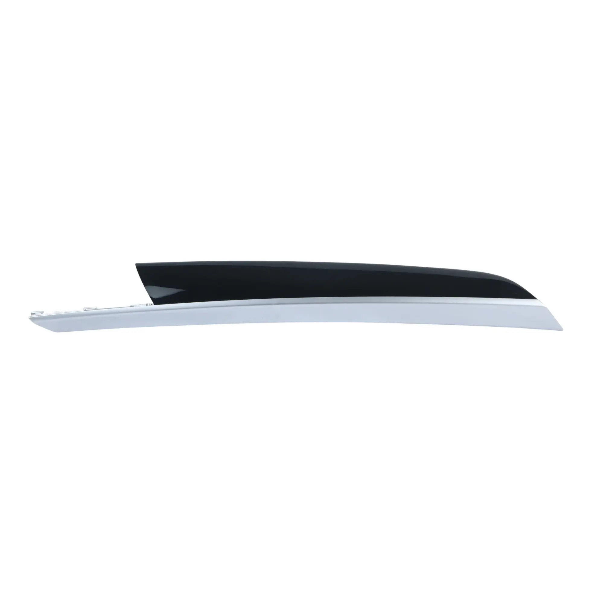 BMW X6 E71 Baguette Garniture Porte Avant Droite Argent/Noir 7227173
