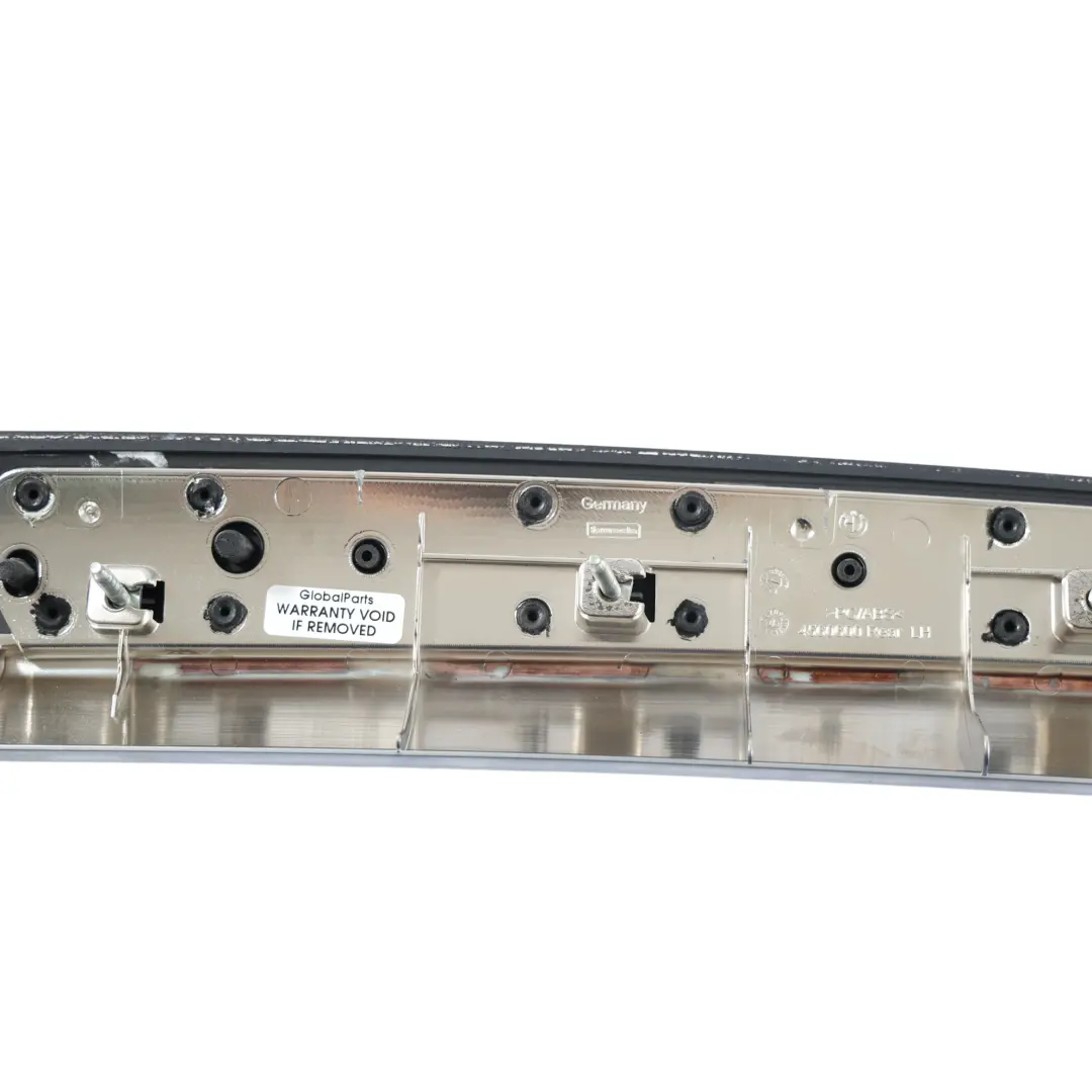 Moldura Decorativa Puerta Trasera Izquierda Plateado para BMW X6 E71 con número de pieza 7227175 BMW X6 E71 Moldura Decorativa Puerta Trasera Izquierda Plateado - SKU 7227175 - Número de pieza 7227175