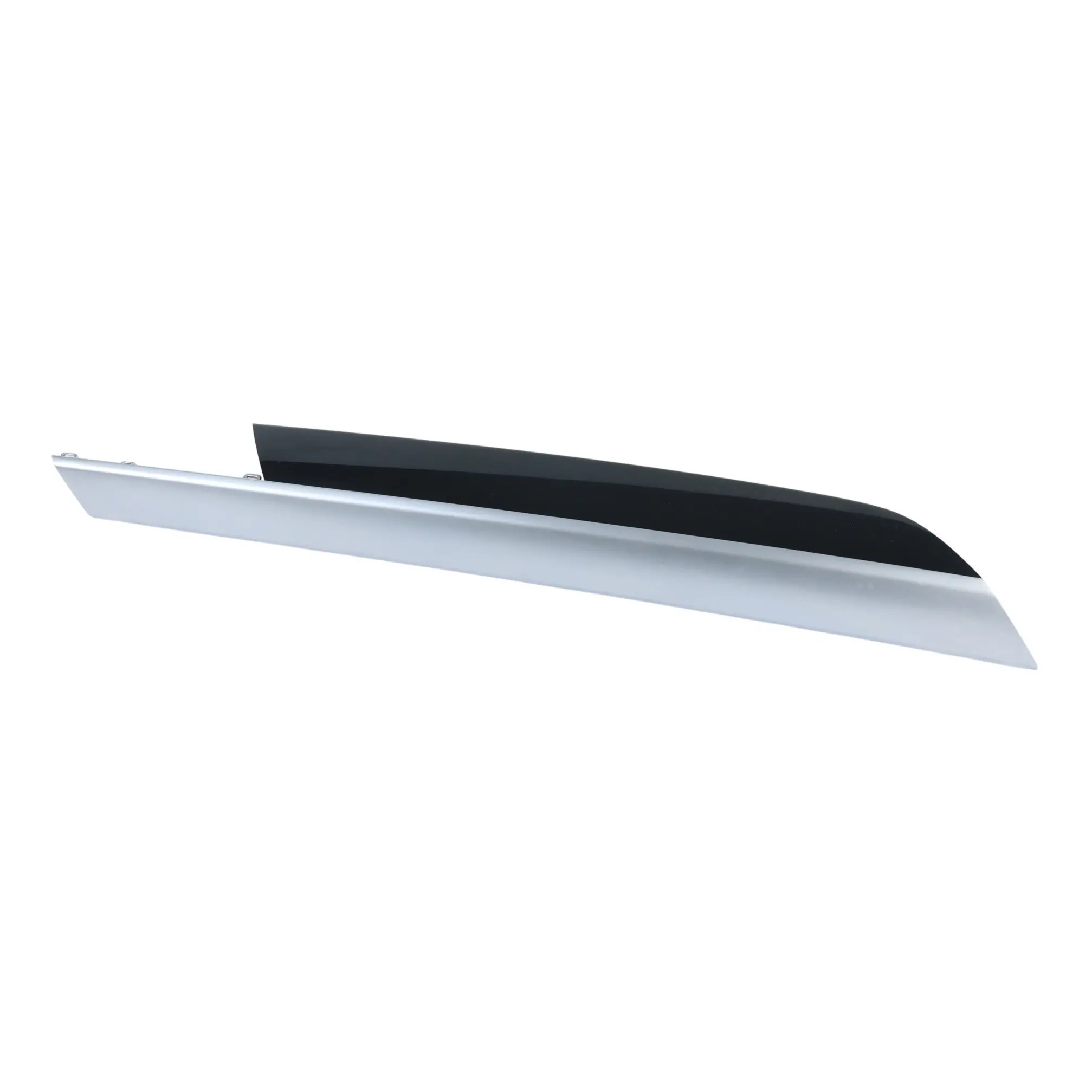 BMW X6 E71 Rear Door Trim Strip Cover Right O/S Side Silver/Black 7227173