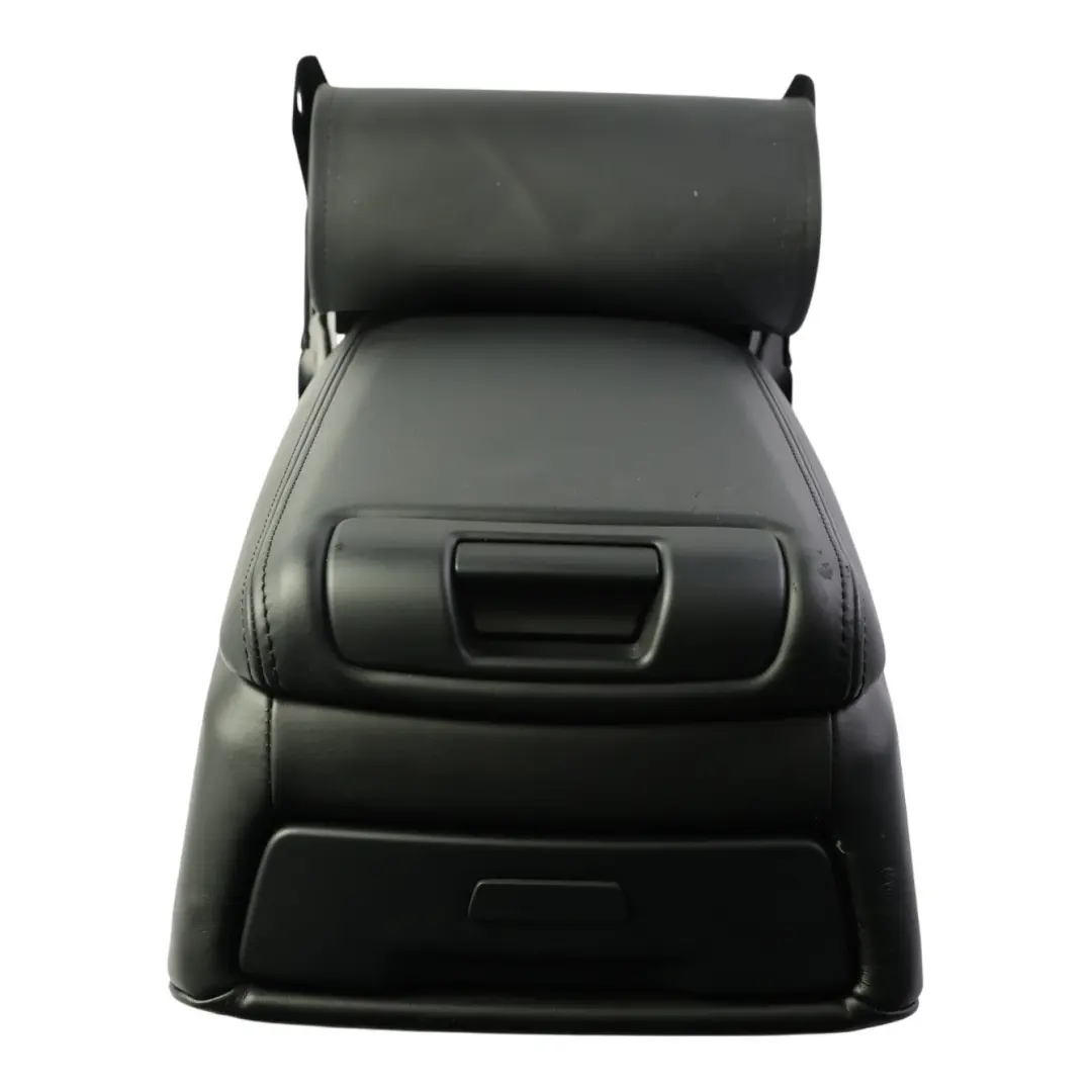 Banco Asiento Trasero Reposabrazos Central Panel Cuero Negro para BMW F01 con número de pieza 7229384 BMW F01 Banco Asiento Trasero Reposabrazos Central Panel Cuero Negro - SKU 7229384 - Número de pieza 7229384