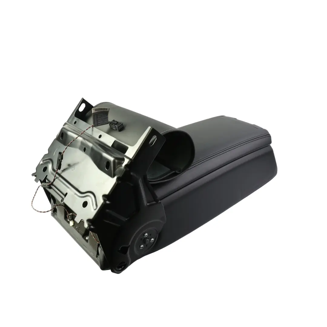 Bracciolo Centrale Sedile Posteriore Pannello Pelle Nera per BMW F01 con numero di parte 7229384 BMW F01 Bracciolo Centrale Sedile Posteriore Pannello Pelle Nera - SKU 7229384 - Numero di parte 7229384