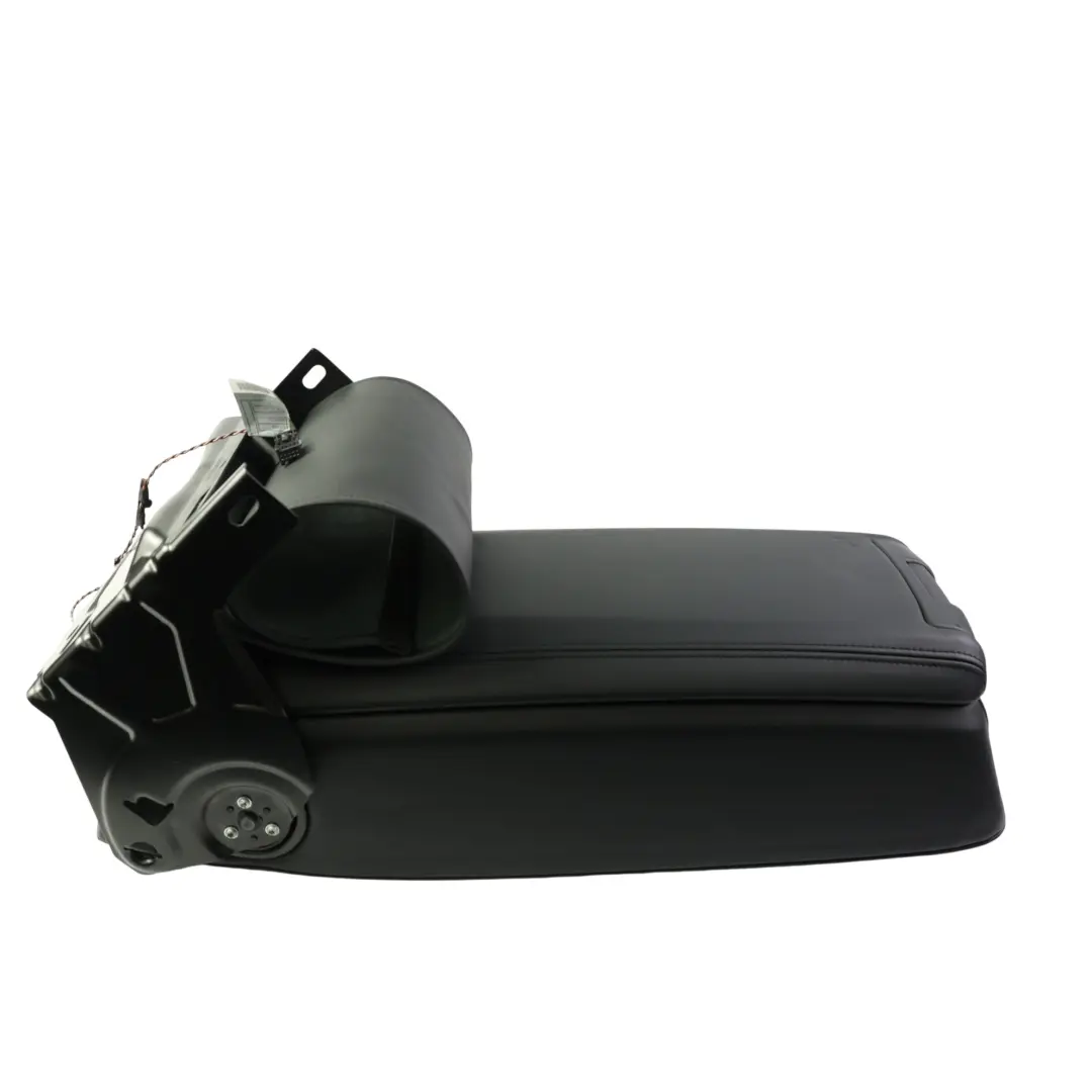 Bracciolo Centrale Sedile Posteriore Pannello Pelle Nera per BMW F01 con numero di parte 7229384 BMW F01 Bracciolo Centrale Sedile Posteriore Pannello Pelle Nera - SKU 7229384 - Numero di parte 7229384
