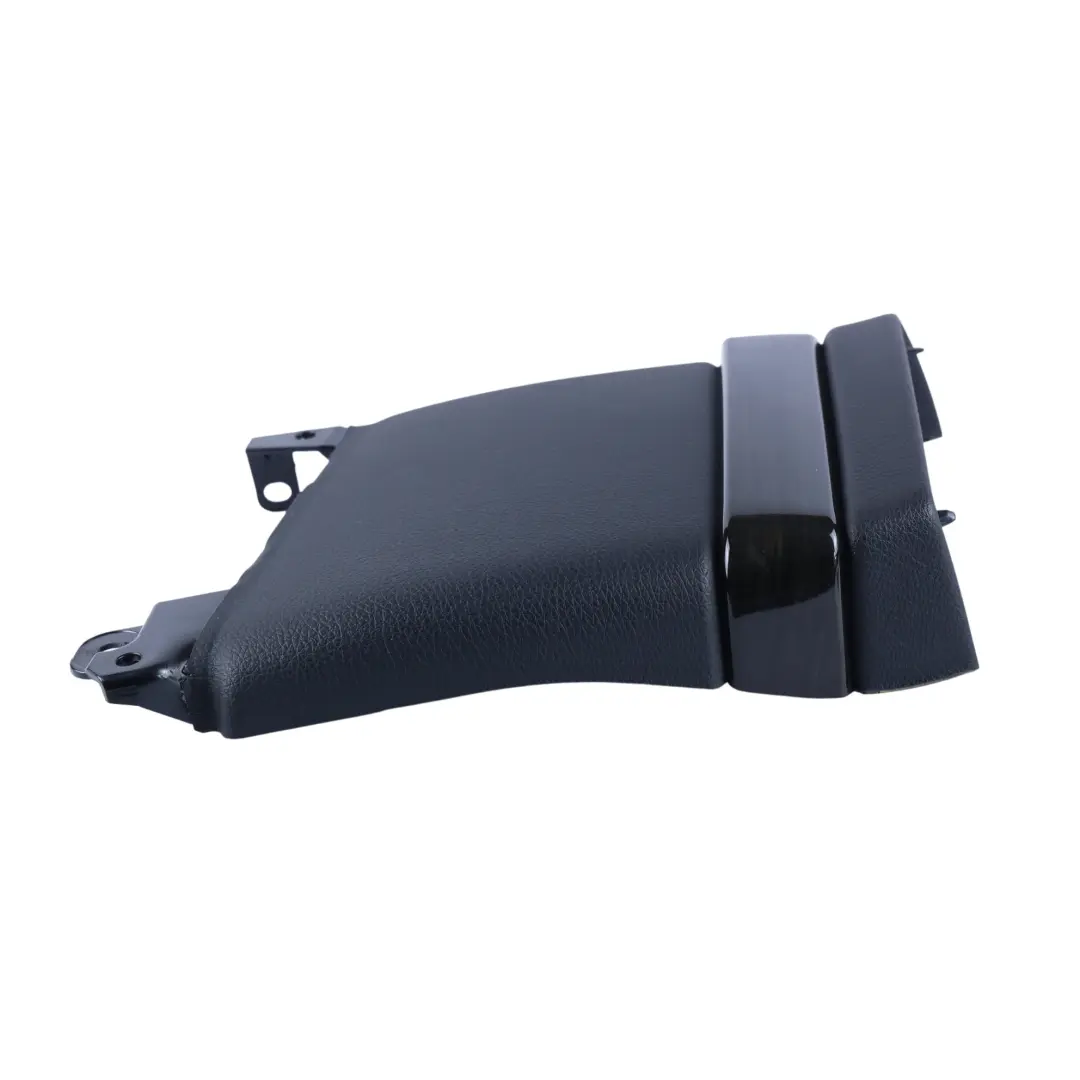BMW F07 GT Zierleiste B-Säule Abdeckung Mitte Links Leder Dakota Schwarz - SKU 7235103-1 - Numéro de pièce 7235103