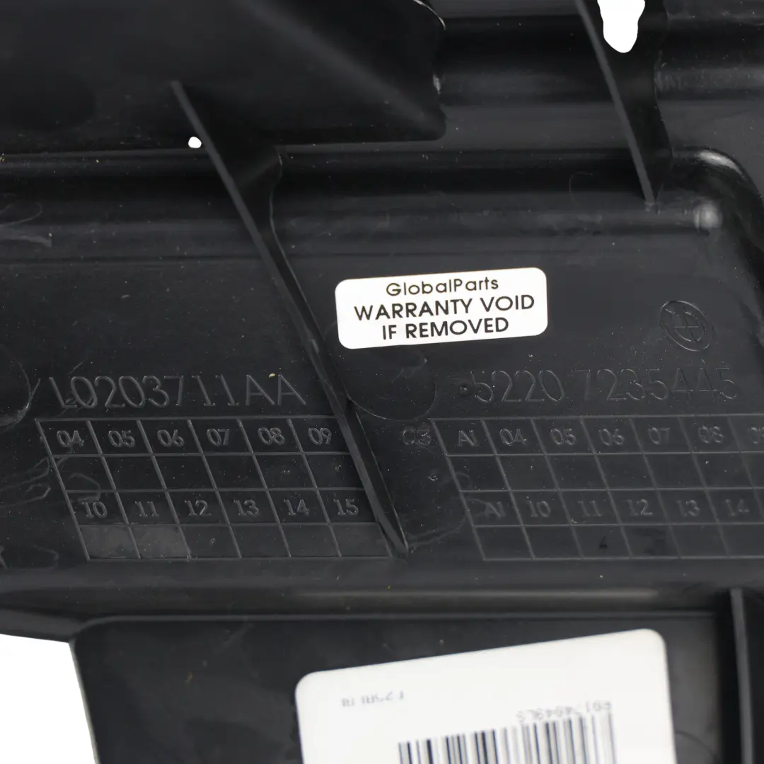 BMW X3 F25 Boczek Kanapy Tylnej Lewy Skórzany - SKU 7235445-1 - Numer Części 7235445