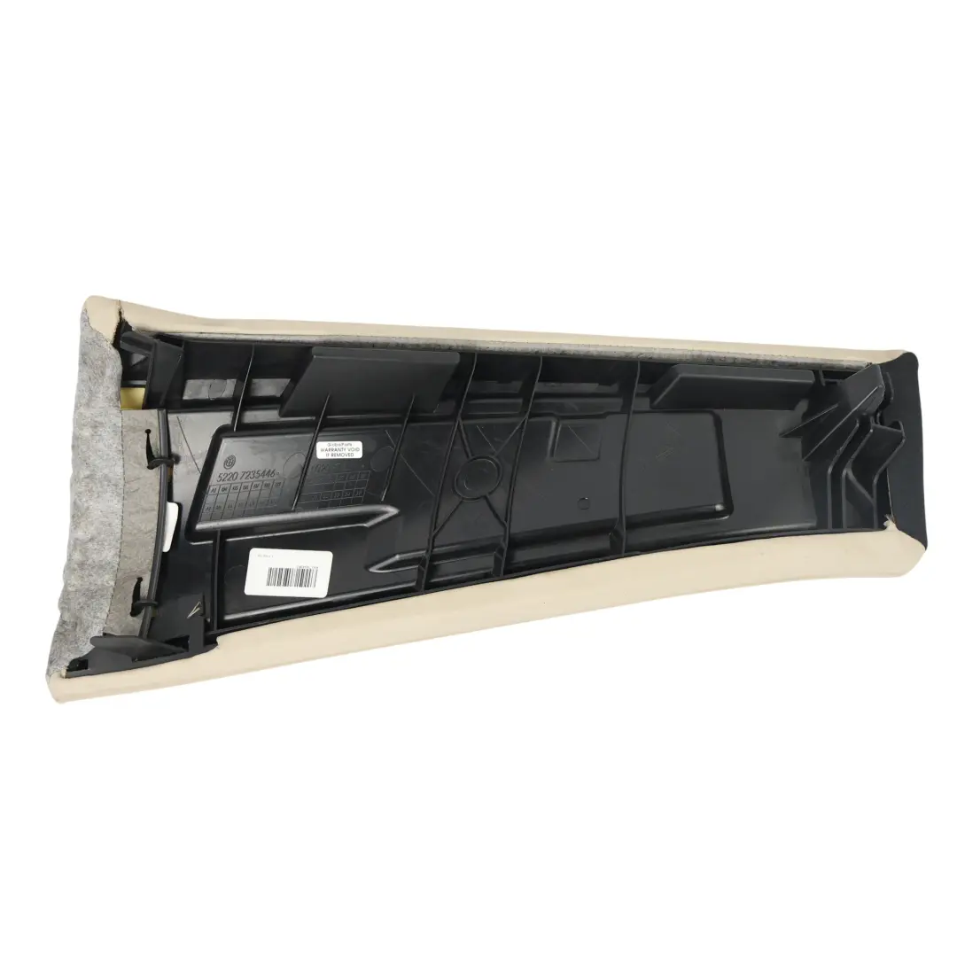 Embellecedor Lateral Banqueta Trasera Derecha Cuero para BMW X3 F25 con número de pieza 7235446 BMW X3 F25 Embellecedor Lateral Banqueta Trasera Derecha Cuero - SKU 7235446-1 - Número de pieza 7235446