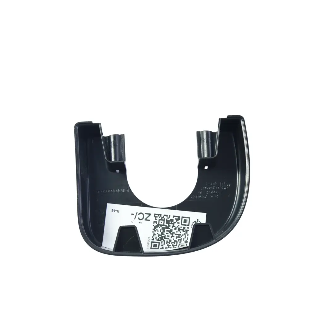BMW F07 Rear Seat Backrest Bottom Lower Trim Joint Cover Panel Black - SKU 7236122 - Part number 7236122
