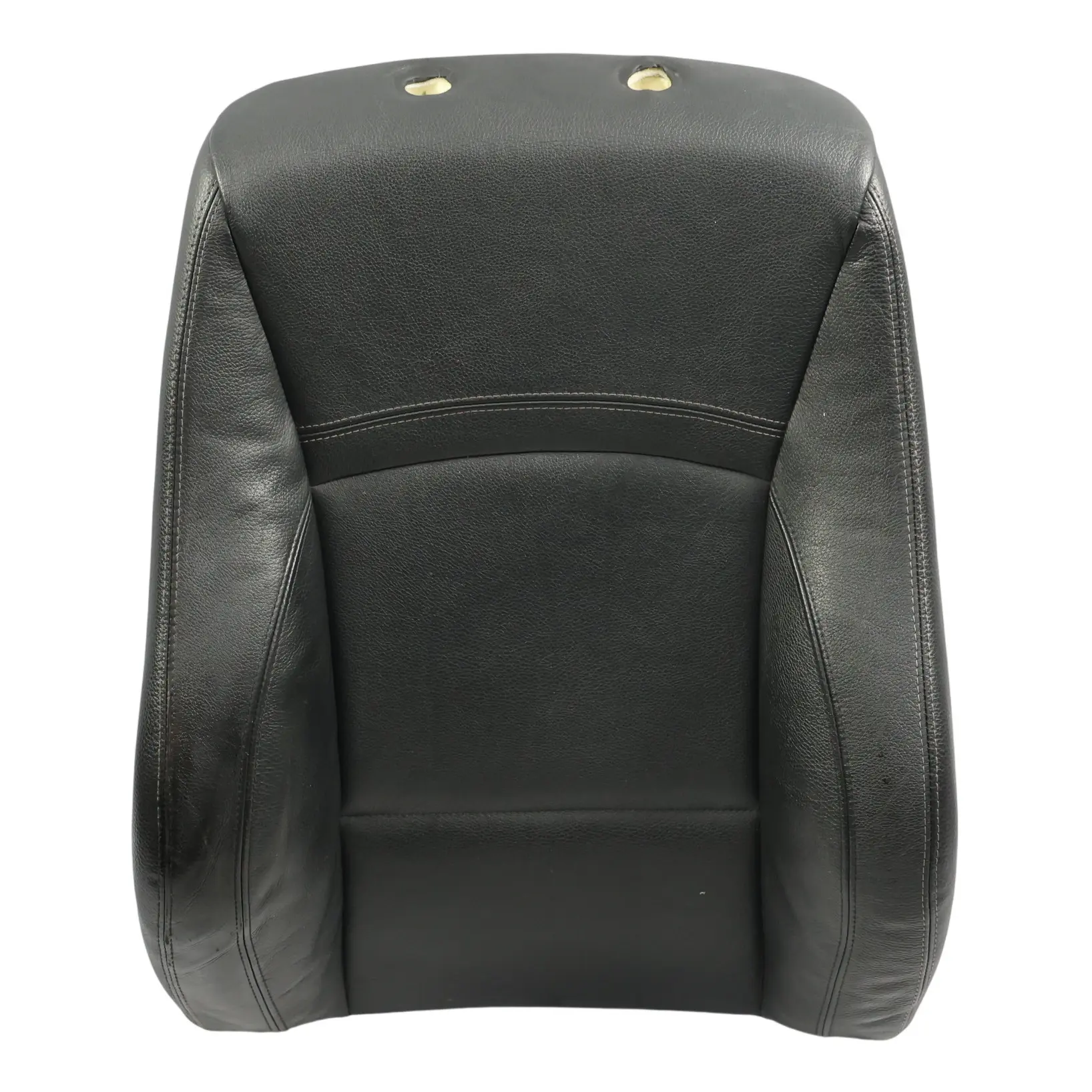 BMW E90 E91 LCI Front Sport Seat Backrest Right O/S Black Leather Dakota