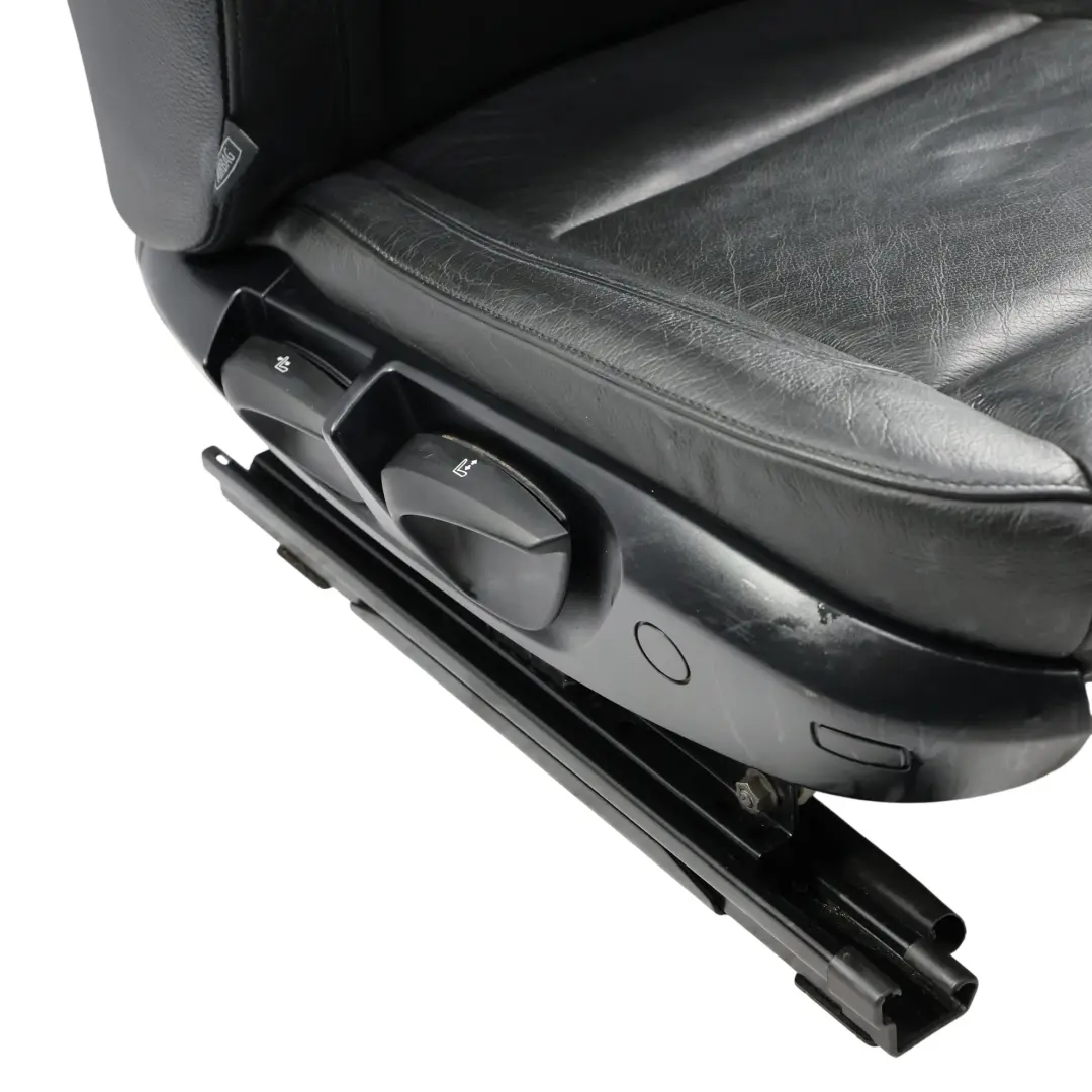 BMW E88 Convertible Front Seat Heated Right O/S Interior Leather Boston Black - SKU 7247254-2 - Part number 7247254
