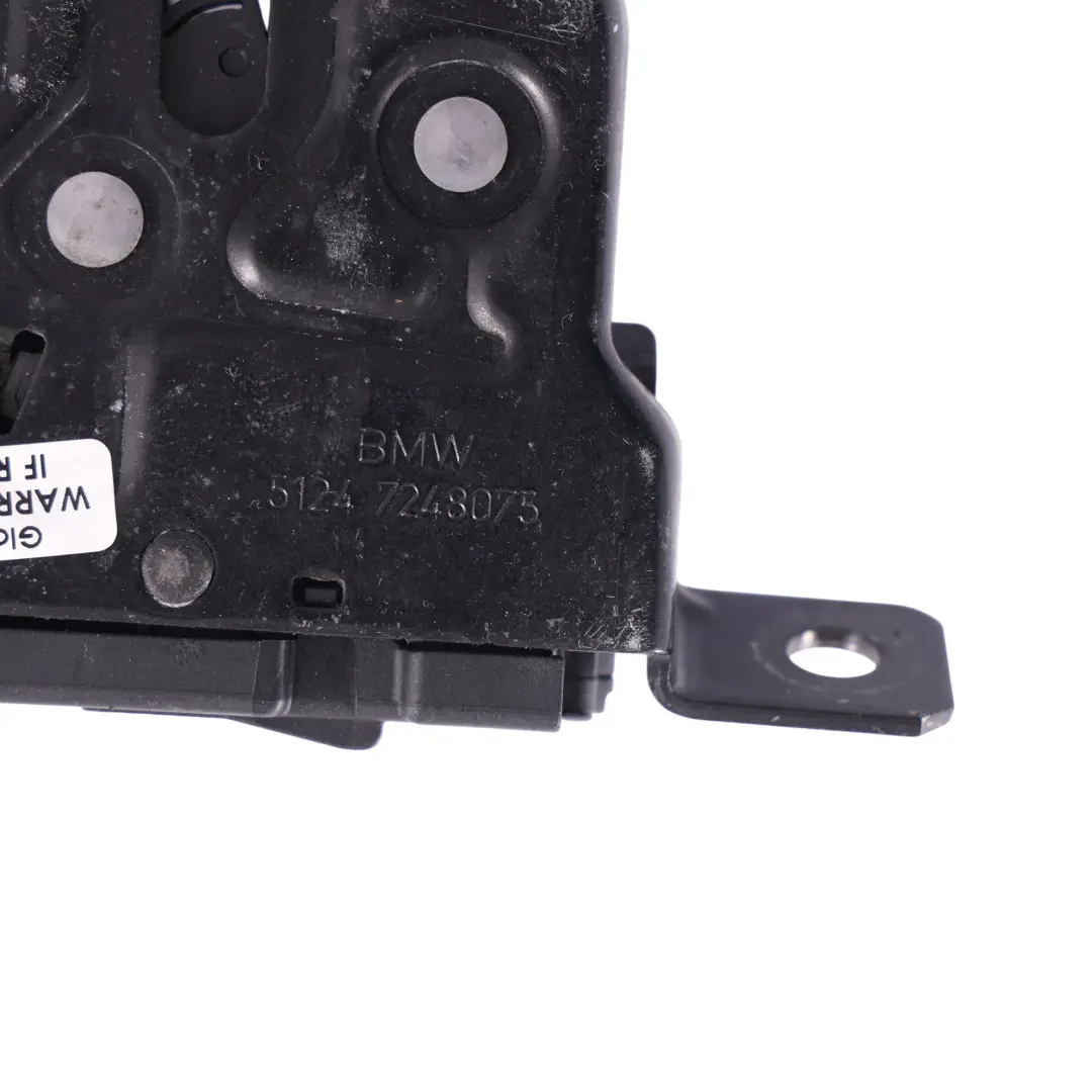 Zamek Rygiel Klapy Pokrywy Bagażnika do BMW F20 F21 o numerze 7248075 BMW F20 F21 Zamek Rygiel Klapy Pokrywy Bagażnika - SKU 7248075 - Numer Części 7248075