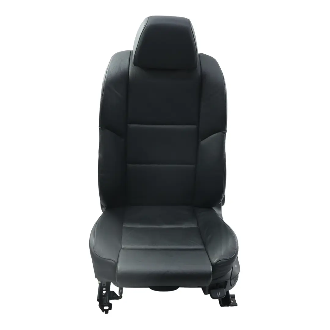 Vorne Basic Sitz Links Schwarz Leder Dakota für BMW E60 E61 mit Teilenummer 7249321 BMW E60 E61 Vorne Basic Sitz Links Schwarz Leder Dakota - SKU 7249321-10 - Teilenummer 7249321