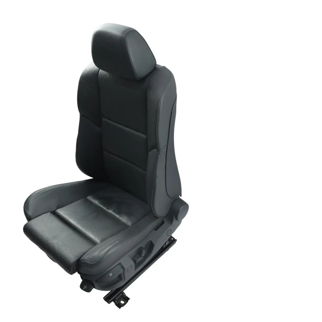 BMW E60 E61 Asiento Delantero Básico Izquierdo Cuero Negro Dakota - SKU 7249321-10 - Número de pieza 7249321