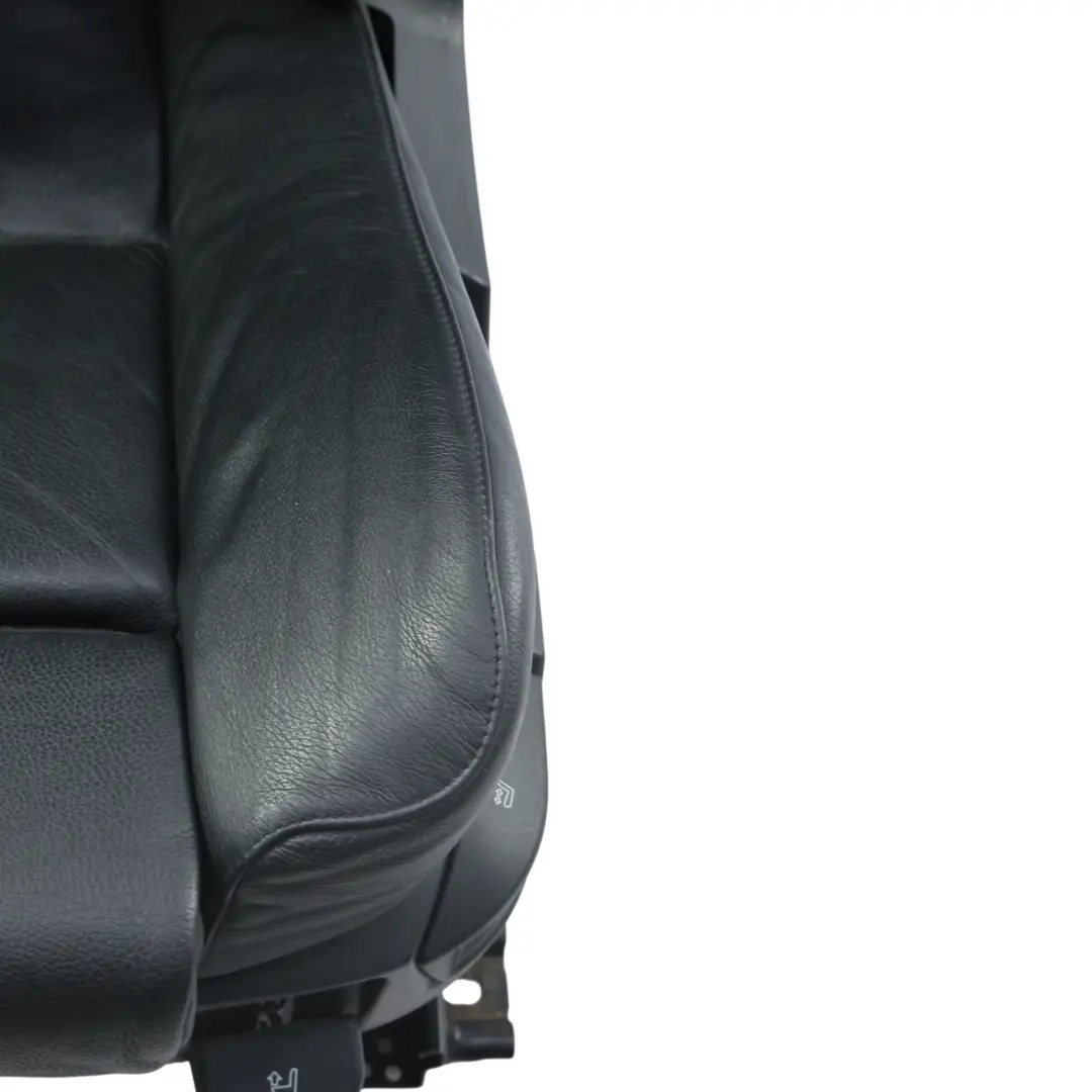 BMW E60 E61 Asiento Delantero Básico Izquierdo Cuero Negro Dakota - SKU 7249321-10 - Número de pieza 7249321