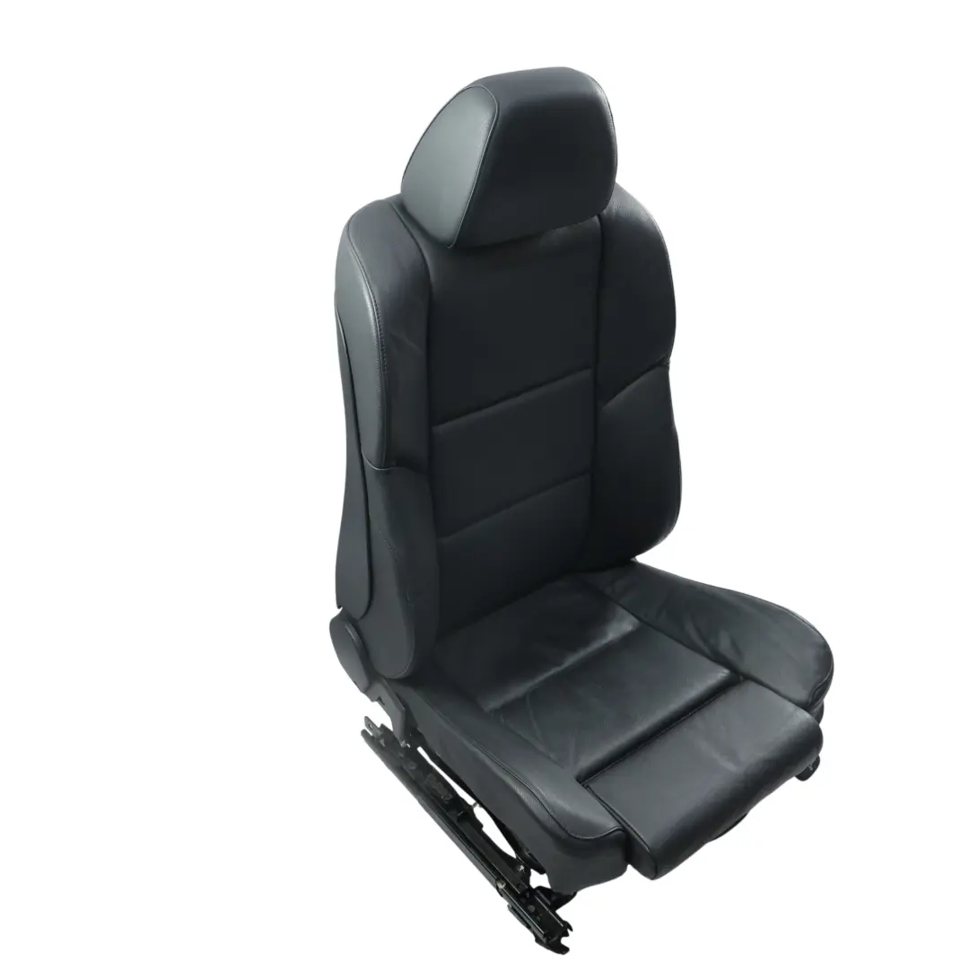 Front Basic Seat Left N/S Black Leather Dakota to BMW E60 E61 with Part number 7249321 BMW E60 E61 Front Basic Seat Left N/S Black Leather Dakota - SKU 7249321-10 - Part number 7249321