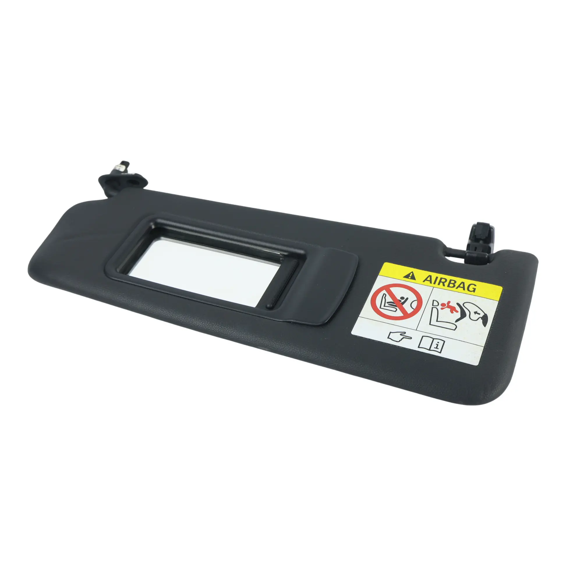 BMW X1 E84 Front Sun Visor Cover Panel Left N/S Side Black 7251981