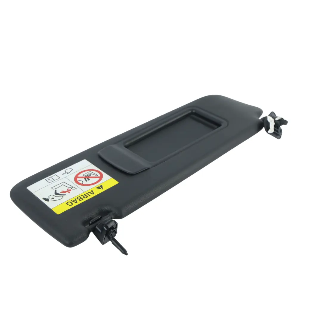 Cubierta Parasol Delantero Izquierdo Negro para BMW X1 E84 con número de pieza 7251981 BMW X1 E84 Cubierta Parasol Delantero Izquierdo Negro - SKU 7251981 - Número de pieza 7251981