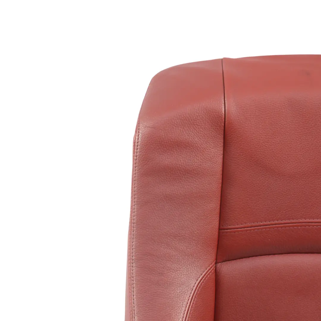 Respaldo Asiento Delantero Calefactado Izq Funda Cuero Dakota Rojo Coral para BMW E93 con número de pieza 7253641 BMW E93 Respaldo Asiento Delantero Calefactado Izq Funda Cuero Dakota Rojo Coral - SKU 7253641-1 - Número de pieza 7253641