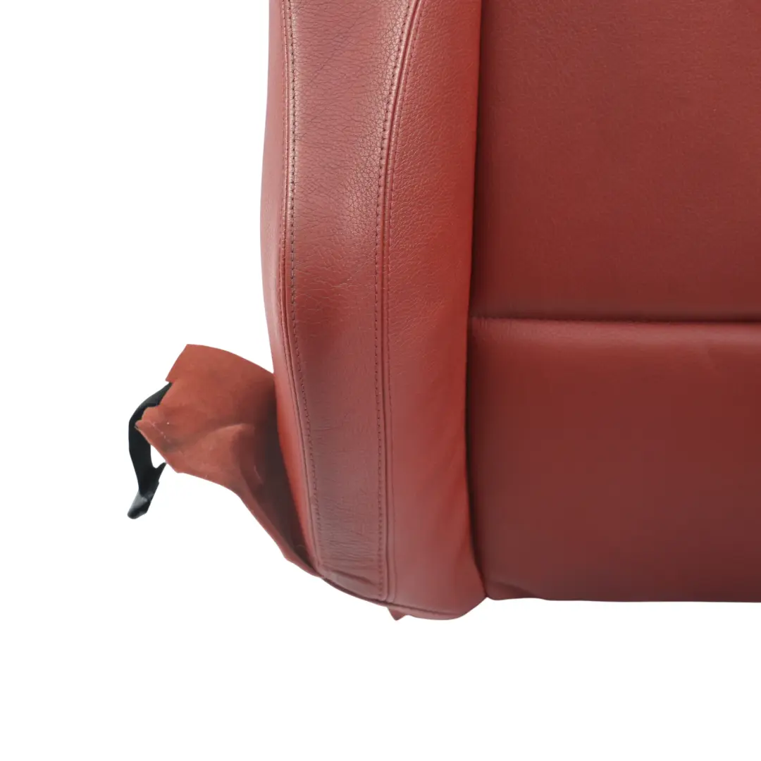 Respaldo Asiento Delantero Calefactado Izq Funda Cuero Dakota Rojo Coral para BMW E93 con número de pieza 7253641 BMW E93 Respaldo Asiento Delantero Calefactado Izq Funda Cuero Dakota Rojo Coral - SKU 7253641-1 - Número de pieza 7253641