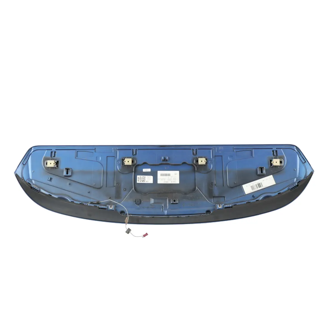 BMW F31 Boot Trunk Lid Tailgate Rear Spoiler Trim Estoril Blau - B45 - SKU 7263168-EB1 - Part number 7263168