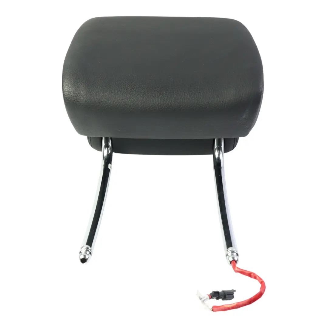 BMW F10 F11 Front Seat Leather Headrest Dakota Black Schwarz Left Right N/O/S - SKU 7264172 - Part number 7264172
