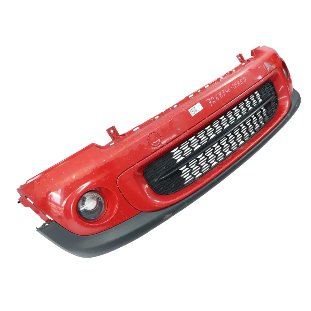 Mini R55 R56 LCI Pare-chocs Avant Panneau de Garniture Chili Red - 851 - SKU 7268746-CHRED - Numéro de pièce 7268746