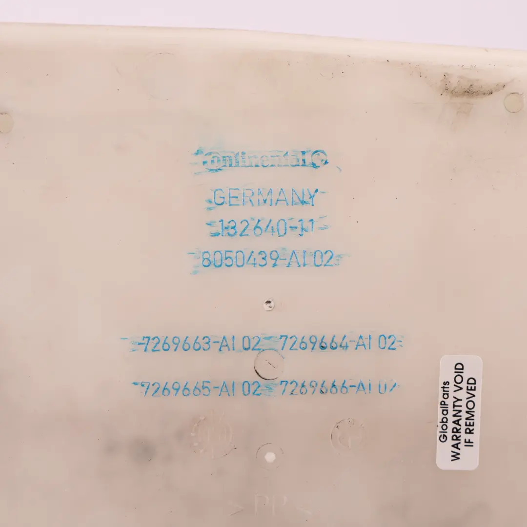 BMW F01 F10 F11 LCI Windshield Washer Fluid Tank Reservoir Container - SKU 7269663-1 - Part number 7269663