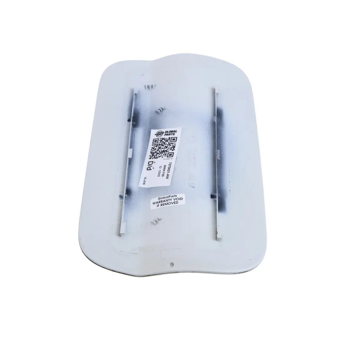 BMW X3 F25 Fuel Filler Fill In Flap Cover Cap Alpine White - 300 7265256 - SKU 7270821-AW - Part number 7270821