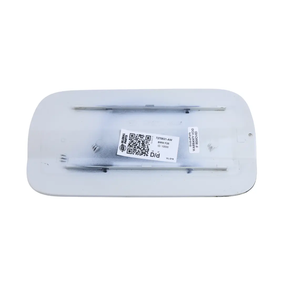 BMW X3 F25 Couvercle trappe remplissage de carburant Blanc alpin - 300 7265256 - SKU 7270821-AW - Numéro de pièce 7270821