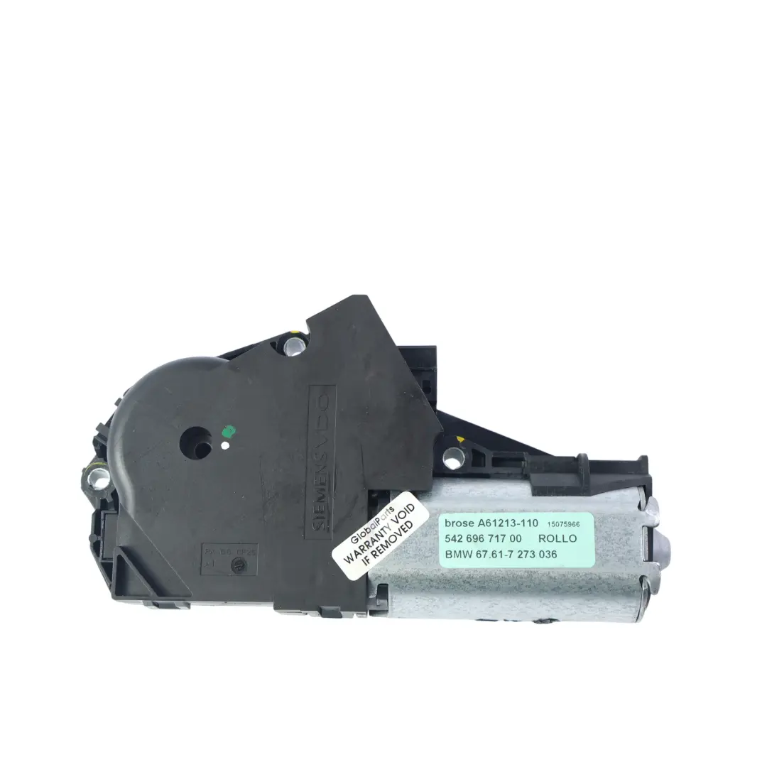 BMW F07 GT Sunroof Drive Sliding Roof Mechanism Motor Actuator Unit - SKU 7273036 - Part number 7273036