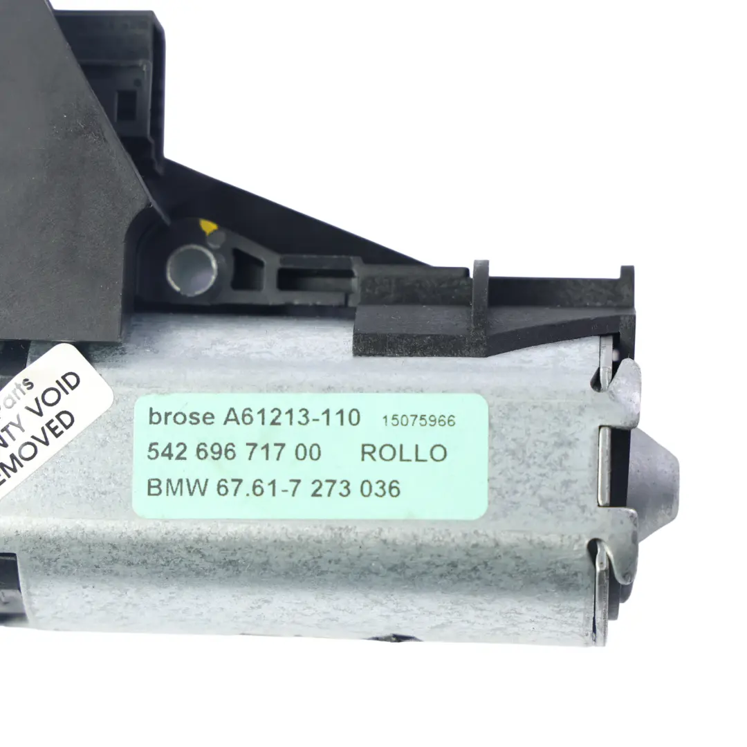 Sunroof Drive Sliding Roof Mechanism Motor Actuator Unit to BMW F07 GT with Part number 7273036 BMW F07 GT Sunroof Drive Sliding Roof Mechanism Motor Actuator Unit - SKU 7273036 - Part number 7273036